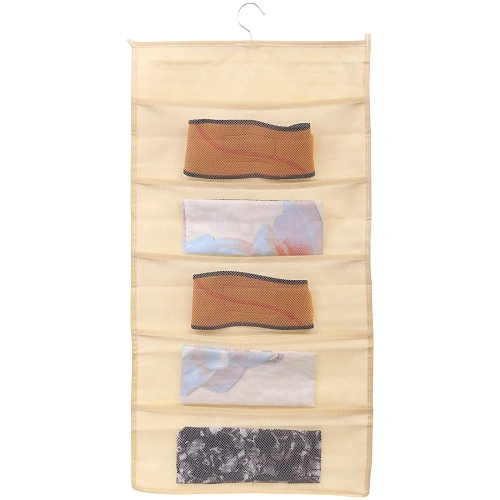 Органайзер подвесной для хранения вещей ИДЕЯДОМА, цвет бежевый, 15 карманов, 7539см_5