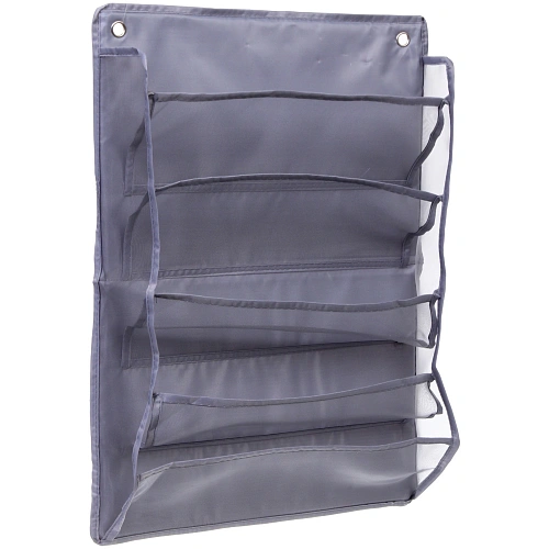 Органайзер подвесной для хранения вещей "ИДЕЯДОМА", цвет серый, 5 секций, 50*35см