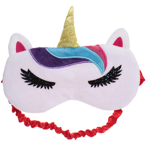 Повязка на глаза для сна "Sweet dream -  Unicorn Loki", цвет на фото, (упаковка ZIPпакет)
