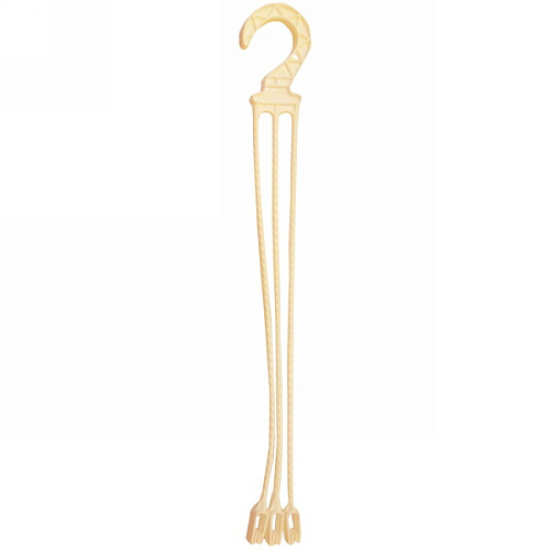 Подвес для кашпо пластиковый "Мальва" кремовый