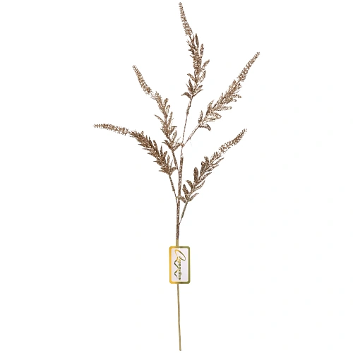 Ветка декоративная "Зимняя свежесть" 70 см, Шампань