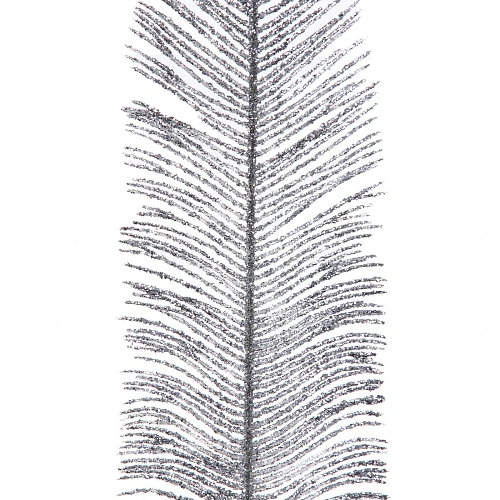 Ветка декоративная Богемный стиль 56 см, Серебро_3