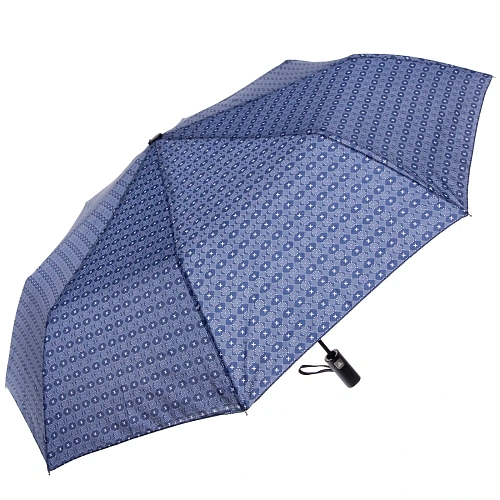 Зонт мужской полуавтомат Ultramarine - Таро, микс 4 цвета, 8 спиц, d-96см, длина в слож виде 28см_8
