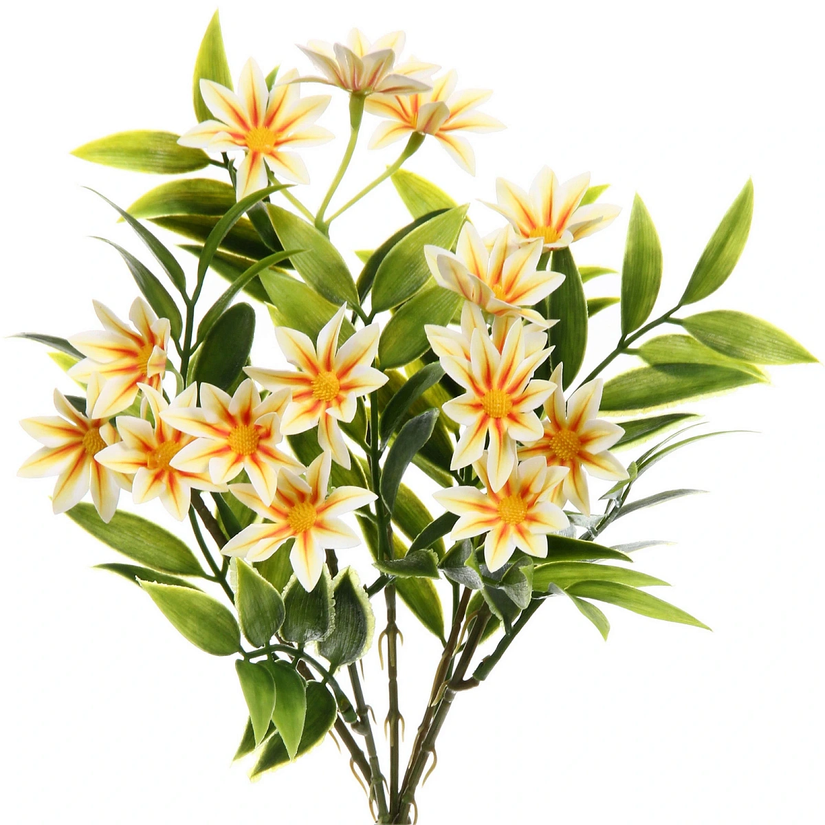 Искусственные цветы "Волшебство лета" 32см Космея 15 цветков желтые