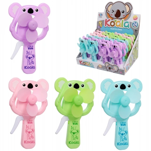 Вентилятор "Коала", 14,5*8,5 см, микс