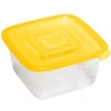 Контейнер пластиковый пищевой "Унико" 0,45л квадратный  С208