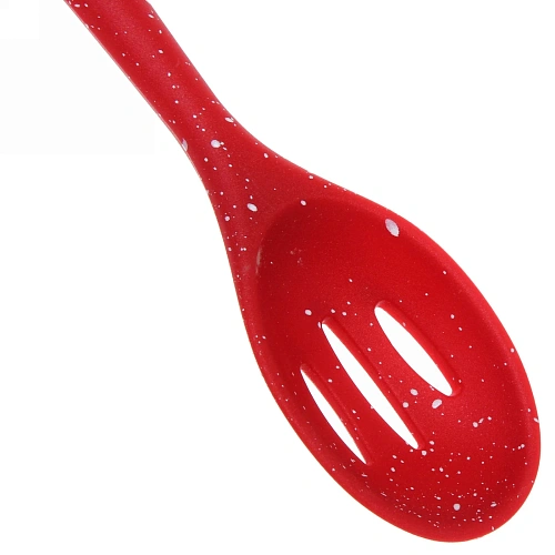 Ложка кухонная силиконовая с прорезями Bon appétit_7