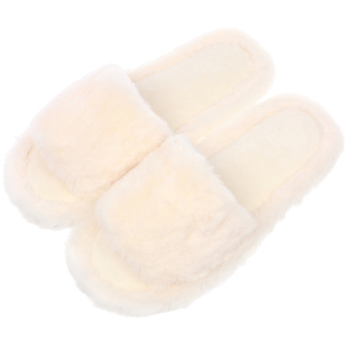 Тапочки женские домашние "HOME", цвет белый, р-р 36-37