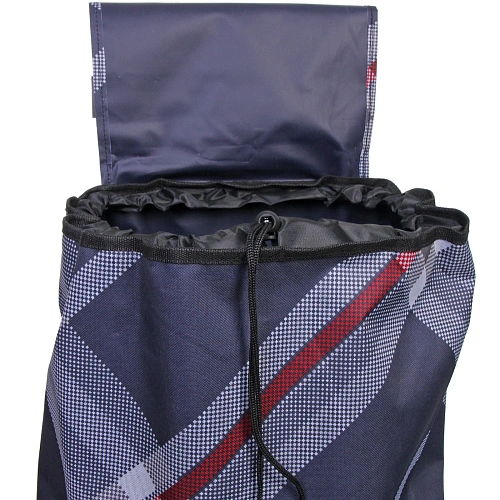 Тележка хозяйственная с сумкой (934030см, колеса 15см,грузоподъемность до 40 кг) синяя_13