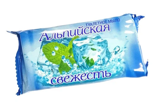 Мыло ММК 100гр Альпийская свежесть в цветной обертке