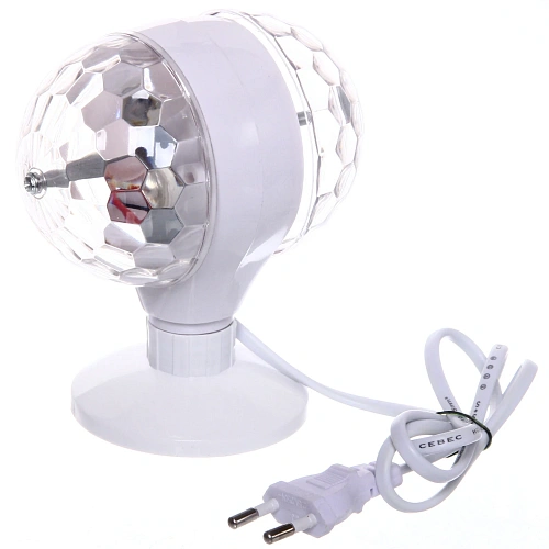 Светодиодный диско шар  Волшебный шар 2х сторон, LED (красный, зеленый, синий)_4