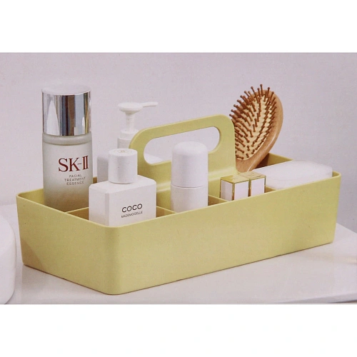 Органайзер для хранения с ручкой ИДЕАДОМА, восемь отделений, цвет хаки, 33178см _8