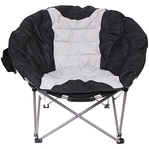 Кресло складное до 120 кг, 98*90*70 см, чёрный, ТуристМастер