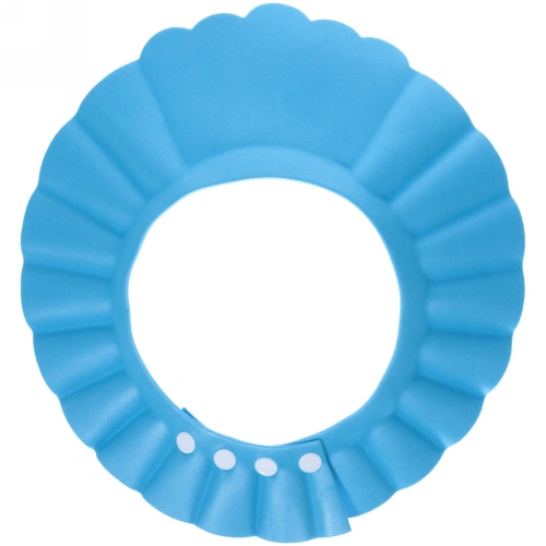 Козырёк для купания детский "Magic Aqua", цвет голубой, d-26 см, d головы 15 см (пакет)