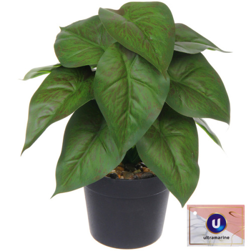 Цветок искусственный в горшке "Эпипремниум" 22см