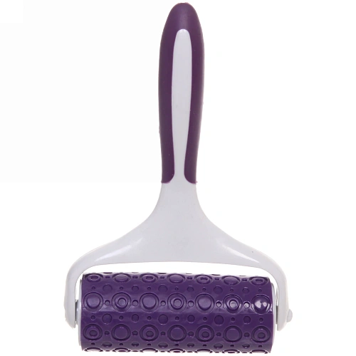 Ролик для теста 10,5см "Цветочки"