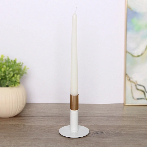 Подсвечник GLOSS 810 см, Белыйзолото_4