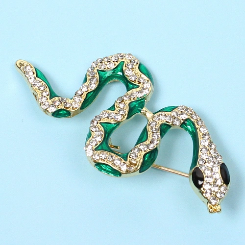 Брошь Best Podarok - Эламия, цвет мятный рай, 2,55см_3