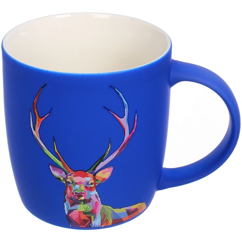 Кружка керамическая 380мл Зоопарк, рисунки микс_7