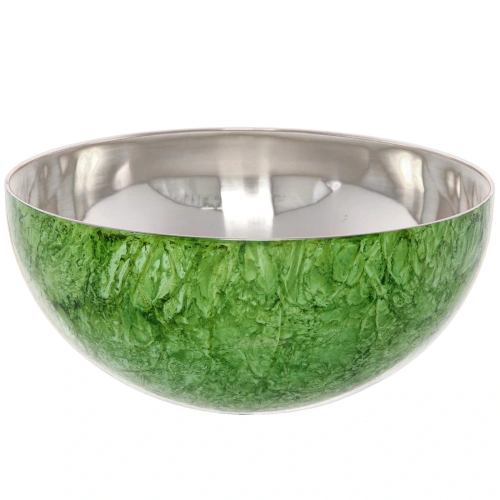 Салатник из нержавеющей стали 3л 23*10,4см цветное покрытие "гранит"