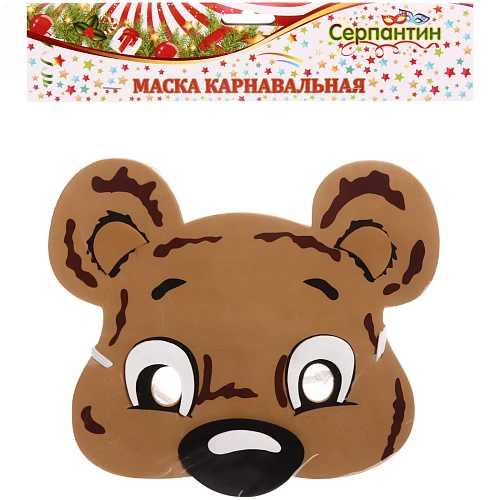 Маска Медведь, пвх_4