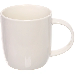 Кружка керамическая 330мл "Белая" F13