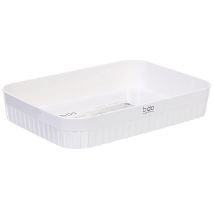 Корзина - органайзер  "БИСКОТТИ", цвет белый, 27*19.2*4.5см