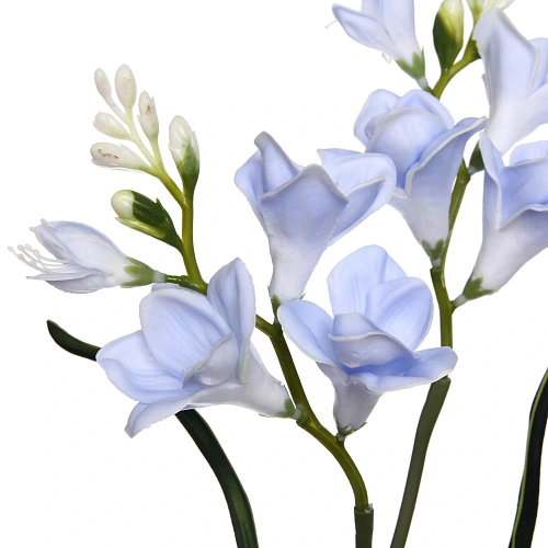 Цветок искусственный Natur 50см Орхидея голубая_3