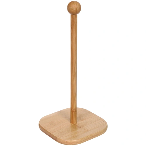 Держатель для бумажных полотенец из бамбука "SHEF" 30см, квадратный