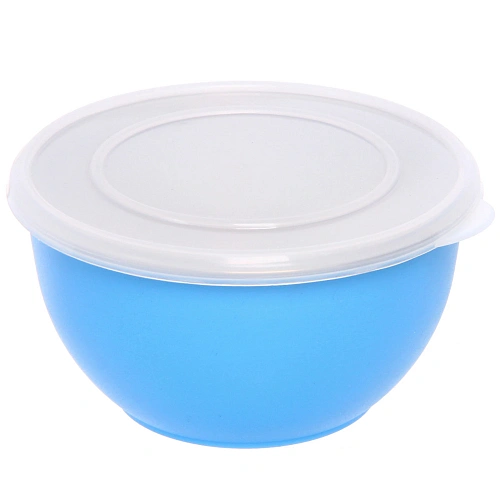 Миска из нержавеющей стали для СВЧ-печи с крышкой 12см_6