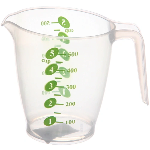 Ёмкость мерная 500мл цветная шкала