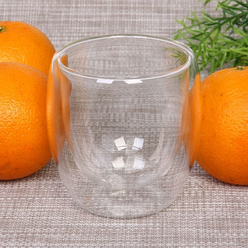 Стакан стеклянный с двойными стенками 250мл Хай-Тек классика_3