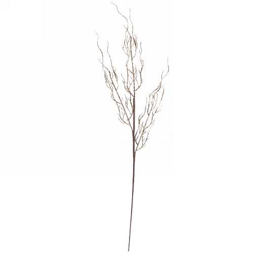 Ветка декоративная "Лесное сияние" 80 см, Шампань