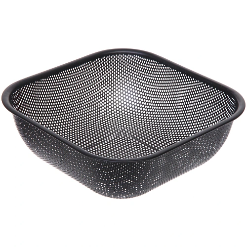Дуршлаг металлический "Black" 22*22см