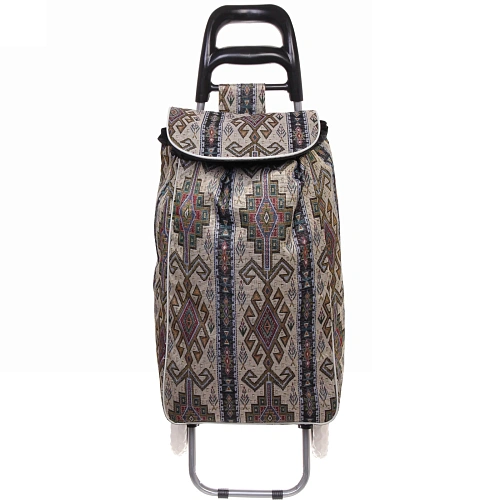 Тележка хозяйственная с сумкой (953033см, колеса 16см,грузоподъемность до 30 кг)  GT-806L_3