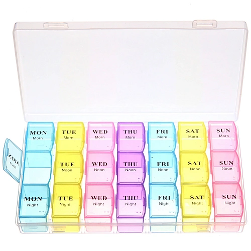 Таблетница - органайзер 21 ячейка VOSTOKDOM, 21123см_9