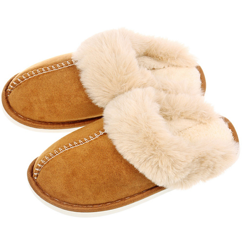 Тапочки женские домашние "IRIS", цвет капучино, р-р 42/43