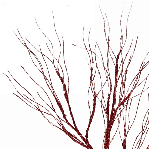 Ветка хвойная Нежность 77 см, Красный_4