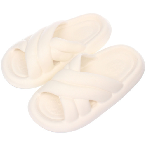 Шлепанцы женские "GRACE", цвет белый, р-р 38-39