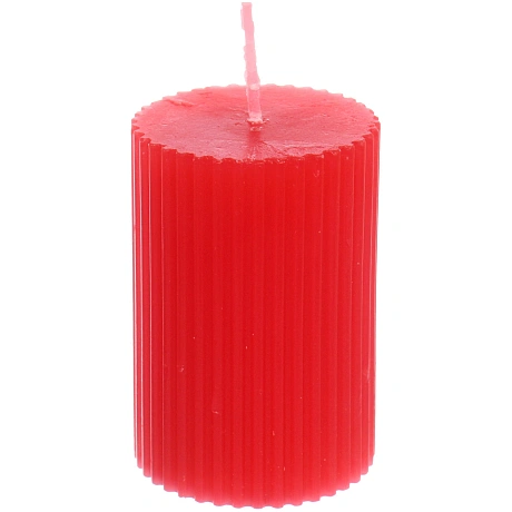 Свеча "Французская ночь" 5*7,5 см, красный