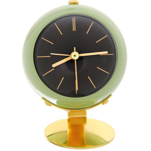 Будильник "ALICE" 8,5*5см оливковый