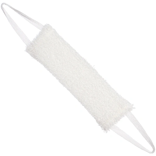 Мочалка для тела полипропиленовая с поролоном средней жесткости «TERRY», цвет белый, 4311 см_4