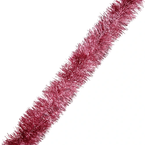 Мишура "Волшебные искры" 2 м 9 см, Малиновый