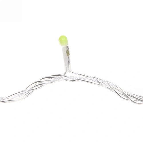 Гирлянда для улицы Bright light 10 м 100 ламп LED прозрачпров,8 реж, IP-54, Белый (возможность соединения)_9