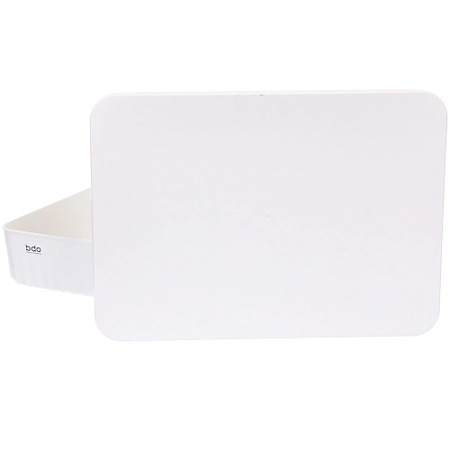 Корзина - органайзер с крышкой БИСКОТТИ, цвет белый, 365268см_4