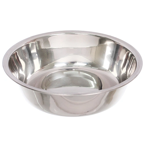 Миска металлическая "ЛЮБИМЫЙ БРО", d-17,5см / высота бортика 5/1000мл✦