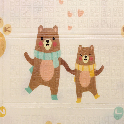 Коврик игровой 1501800,8 см Звери 2_9