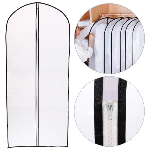 Чехол для одежды Селфи 60х137 пвх, прозрачный