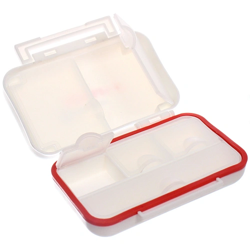 Таблетница - органайзер 6 ячеек КРЕПКОГО ЗДОРОВЬЯ!, 1073,5см (пакет с подвесом)_6