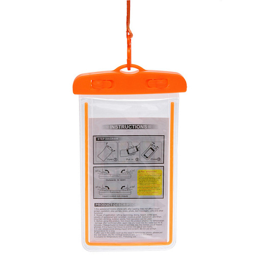 Чехол герметичный для смартфона Splav 1810,5 см (застёжка ZIP-LOCK, шнурок)_4